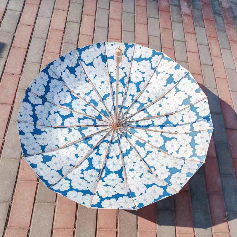 Umbrella for Women Parasol UPF50+ Sun Umbrella UV Protection Sunny and Rainy Umbrella Sunshade Fold Large Sunscreen Rain
