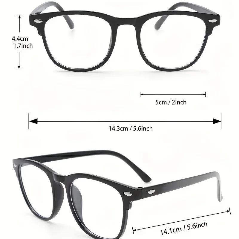 

1Vice Blue Light Blocking Glasses Unisex Clear Lenses Reduce strain caused by computer Television Eye strain caused by phones 1PC