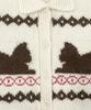 Sseomweeobeoteo Cat Vintage Alpaca Sweater - Ivory