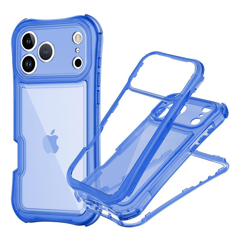 Neu für Apple für IPhone17promax Taillen-Schönheit Luftkissen Drei-in-eins Feines Loch Rundum-Handyhülle Kamera