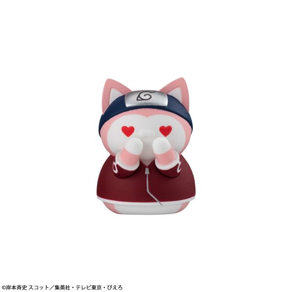 MegaHouse MEGA CAT PROJECT NARUTO Naruto The Merry Kitties of Konoha REBOOT Made of PVC resin - - Nyaruto! [BOX]
