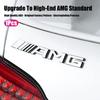1Pcs 3D Car Letters Fender Side Emblem Badge Rear Tail Trunk Sticker Styling Accessories For Mercedes Benz AMG W205 W204 W206 W2