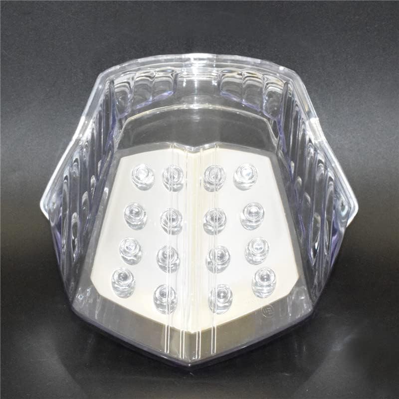 E-Marked DOT-Marked Rear Tail Light Brake Turn Signals Integrated LED Light For Yamaha FZ-6R FZ6R XJ6 Diversion F 2009-2017 (Clear Lens) Clear Lens