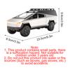 Pickup Truck Model, 2.4GHz Alloy Remote Control Camping Car with Lights, Vehicles Toys for Kids Boys