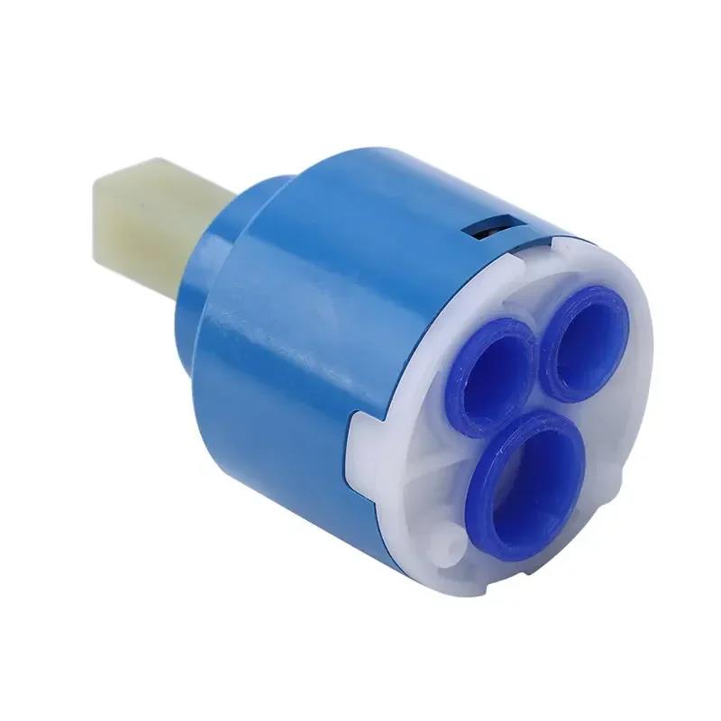 Cartuccia a Disco Ceramico 35mm 40mm - Miscelatore Rubinetto Valvola Termostatica Cartucce di Ricambio in Plastica PP Controllo Acqua