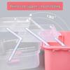 Foldable Three-Tier Extra Large Guka Nail Art & Tool Storage Box for Art Students