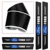 VOPL3 Car Carbon Fiber Trunk Stickers Car Threshold Sticker For Ford Focus Fiesta Mondeo Explorer Transit Fusion Auto Decorative Decal