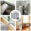 AC Hose Insulation Wrap Insulated Sleeve for Air Conditioner Hose Exhaust Tube Accessories Versatile Duct Vent Cover for Hotel