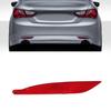 Pair Left & Right Rear Bumper Reflector Light Lens For Hyundai Sonata 2011-2014