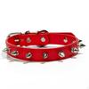 PU Leather Rivet Sturdy Studded Dog Adjustable for Young Dogs, Cat Owners, Daily Wear, Training,