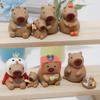 Capybara Character Miniatures Pvc Toys For Desk Decor And Gifts