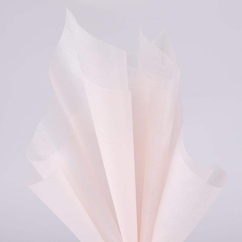 Carta da Bouquet Impermeabile Personalizzata - Materiale da Imballaggio per Fiori in Cotone a Tinta Unita