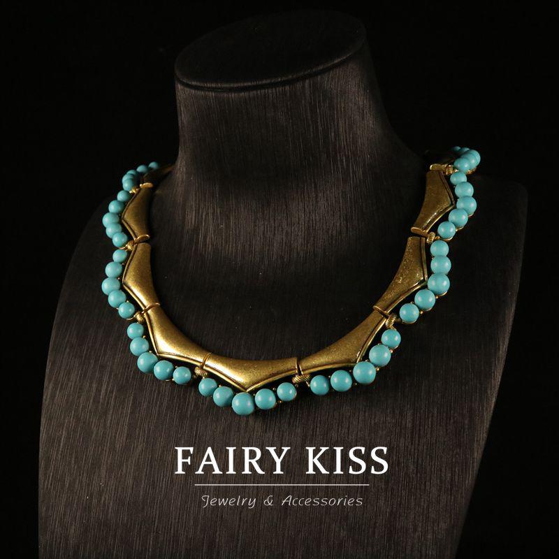 Vintage Geometric Stone Gold Jewelry Set: Exquisite Temperament and Unique Personality