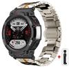 Steel Strap for Huami Amazfit T-rex 3/2 Trex Pro Metal Watch Band for Amazfit T-Rex Ultra T-Rex PRO3 48MM Butterfly Clasp Smartwatch Accessories