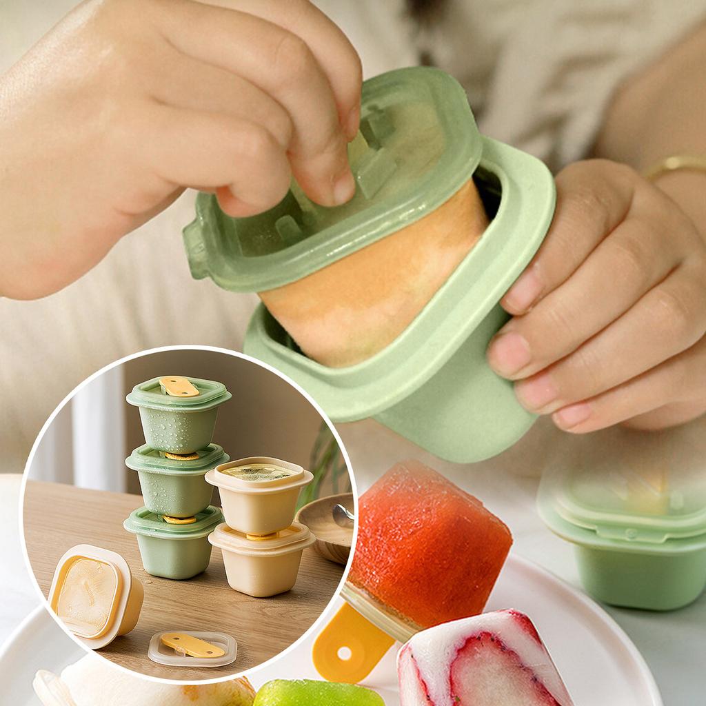 Silicone Ice Molds Reusable Tray Tray Freezing Molds , Reusable Ice Lolly Moulds For Kids