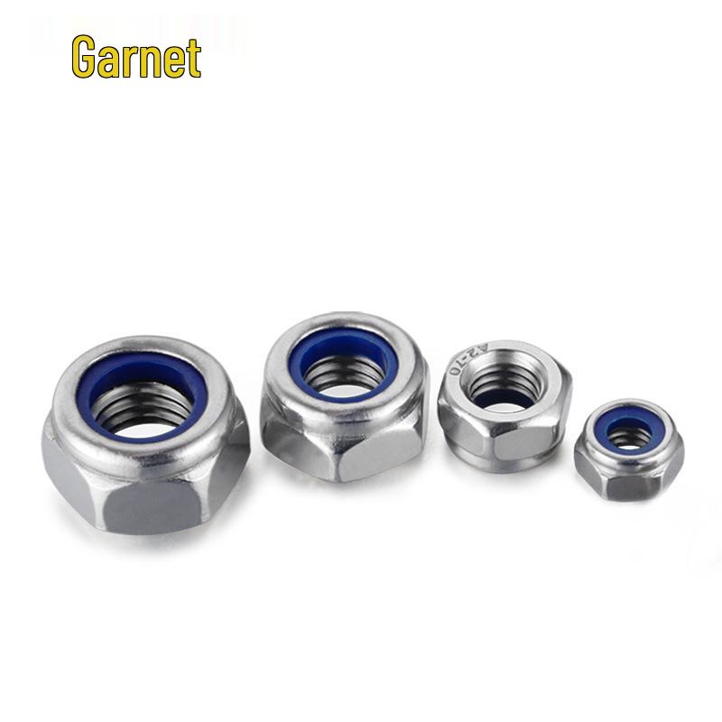 304 Stainless Steel Nylon Self-locking Anti-slip Nut Cap