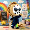 Jucărie de pluș Ceas Colorat Nou Drăguț Kawaii Pernă Moale Umplută Jucărie de Pluș Creativă Păpușă cu Tematică Timp Cadou pentru Copii Decor Cameră Obiect de Colecție