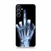 Blumen Klare Hülle Für Samsung A36 A26 A16 Weiche Silikon Handyhülle für Samsung Galaxy A 36 26 16 5G Transparent Luxus Para