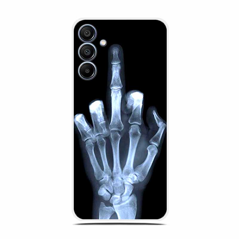 Blumen Klare Hülle Für Samsung A36 A26 A16 Weiche Silikon Handyhülle für Samsung Galaxy A 36 26 16 5G Transparent Luxus Para