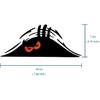 4 Pack Peeking Monster Funny Car Sticker Scary Eyes Monster Vinyl Decal Self-Adhesive Car Sticker Vehicle Decoration Accessories 7.48'' x 2.75'',