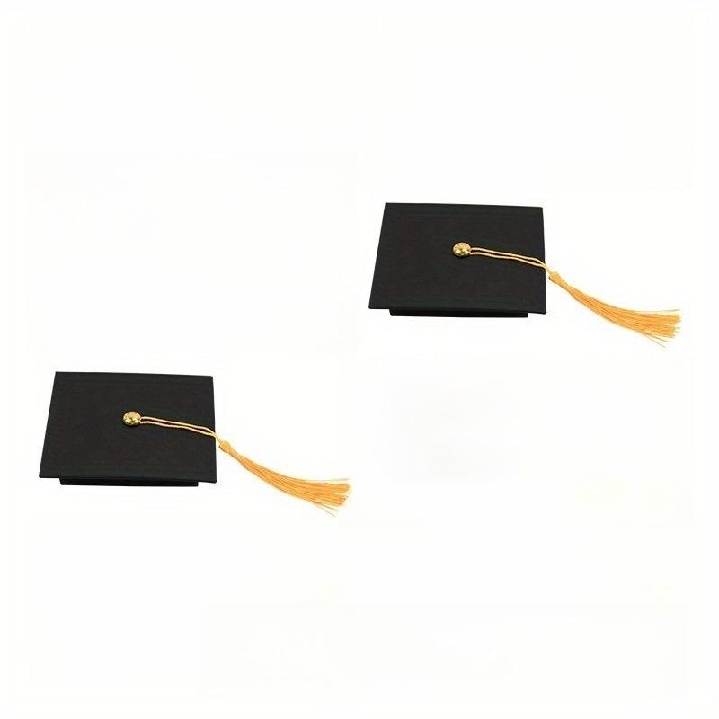 Graduation Hat Shaped Gift Box with Tassel Cover, For Graduation Party or Souvenirs, Celebrations, Graduation Season Gift Boxes