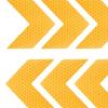 10Pcs/Set Reflective Tape Creative Self-adhesive Protective Car Exterior Body Reflective Sticker for Vehicles