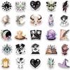 50Pcs Witchy Gothic Apothecary Tarot Witch Astrology Boho Stickers Magician Fridge Guitar Phone Bottle Graffiti Kids Sticker