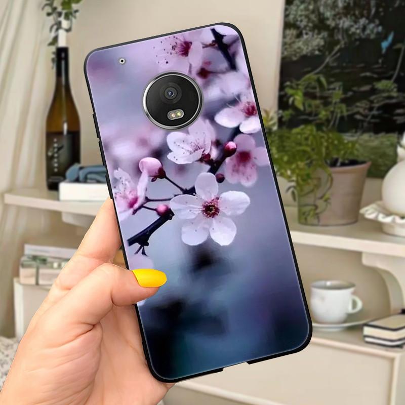 Case For Motorola Moto G5 Plus Cover XT1684 XT1685 XT1687 XT1686 Funda Cute Cat Phone Case For Moto G5 Plus G5Plus Soft Coque