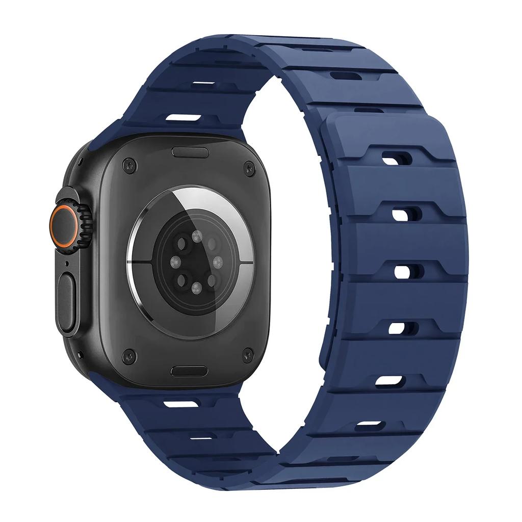 Magneitc Strap For Apple Watch Ultra 3 2 Band 49mm 45mm 41mm 40mm 44mm Silicone Band 38mm 42mm iWatch Series11 10 9 8 SE 7 6 5