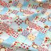 145cm Wide Strawberry Flowers Puzzle Cotton Fabric Patchwork Sewing Quilting Needlework Cloth Sewing Summer Dress Bedding Sheet