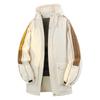Mens Mid-Length Winter Down Jacket 90% White Duck Thick Warm Casual Coat