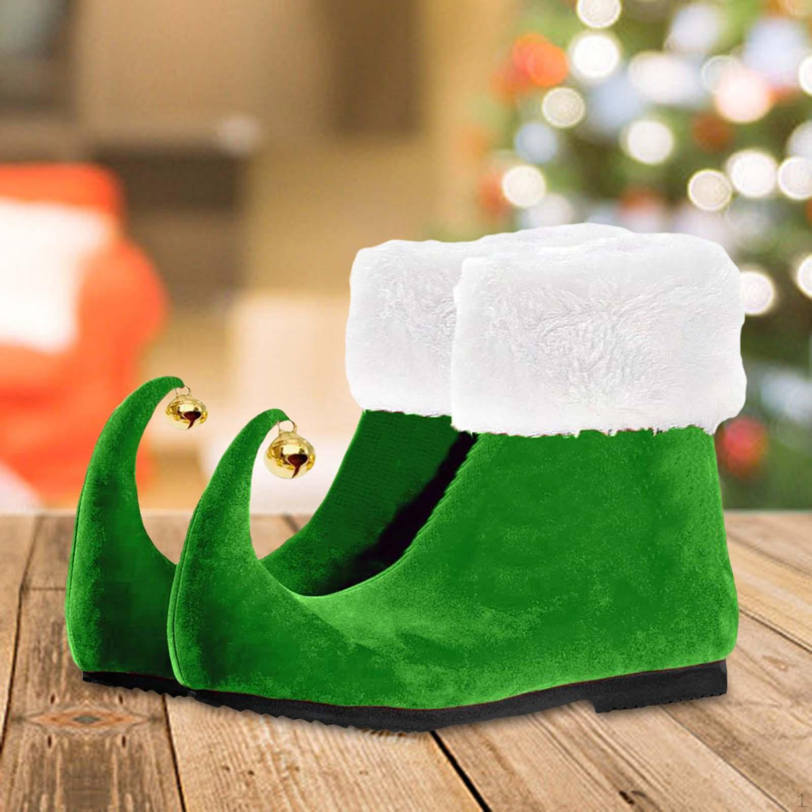 

Обувь эльфа Милые сапоги для взрослых женщин мужчин Хэллоуин переодевание Косплей 41