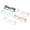 Square Reading Glasses Men Women Anti Blue Light Presbyopia Mirror Hd Comfortable Reading Mirror Eyewear Prescription Glasses