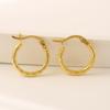 Mahuayuan Ring Earrings for Women's Fashion Versatile High-end Style
