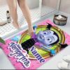 Custom Name Rainbow Fox Adventure Carpet Rug Customizable Soft Washable Anti-Slip Home Living Room Sofa Mats Personalized Rug. 0909161