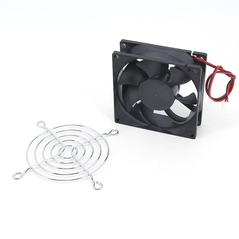 4010 5010 12025 8025 DC Xh2.54 DC 5V USB Power Cooling Fan Metal Grill Cover Brushless Motor Case 40MM 80MM 120MM for Router