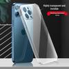Custodia in Silicone Trasparente con Bordi Morbidi a Copertura Totale per iPhone 14 Pro Max
