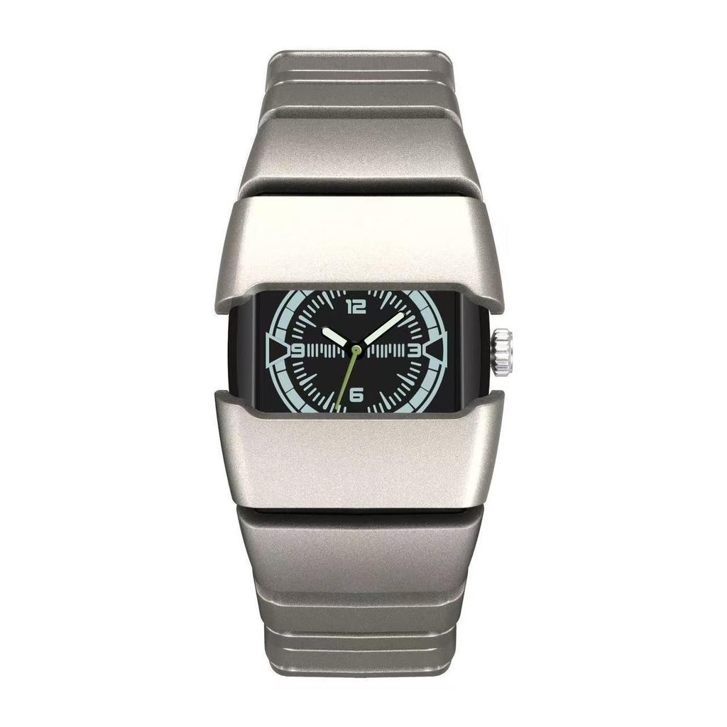Millennium Style Special-Shaped Design Watch For Men And Women, High Value, Trendy Retro And Versatile, High-End Men And Women'S Quartz Watch