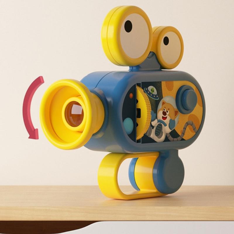 Animal Theme Projection Toy with 96 Images Children Projector Cute Projector Children Christmas Carnival Toy