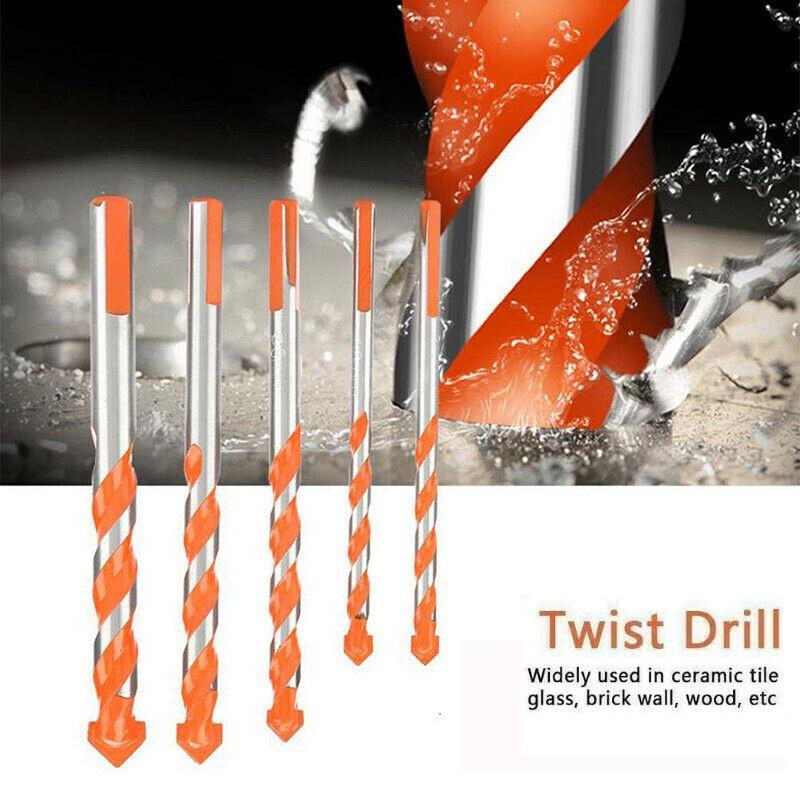 Premium 5/7 Pcs Drill Bits Set For Effortless Ceramic Wall Glass Hole Punching