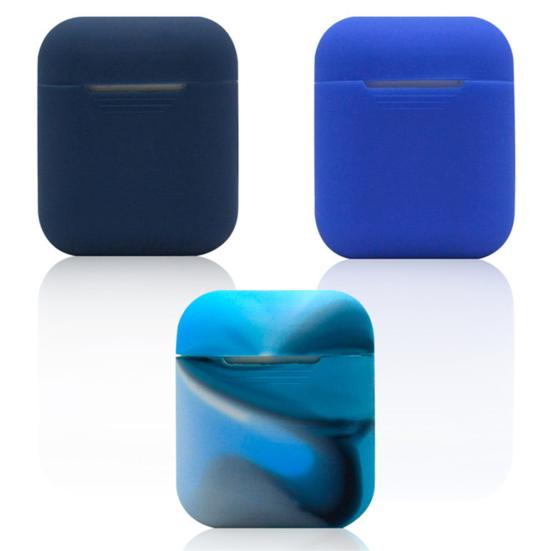 Earphone Silicone Sleeve Box Protective Cover Wireless Headphone Shockproof Case