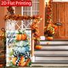 2D Flat, 2D Flat,Thanksgiving Welcome Autumn Pumpkin Garden Flag 3 (4) - Outdoor Garden Flag Double-Sided Home Decoration Courtyard Decoration Outdoo