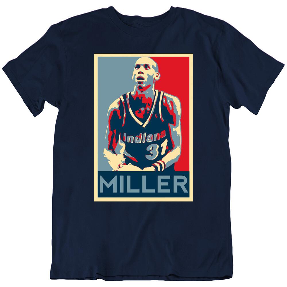 Reggie Miller Legend Basketball Player 31 Legend Sport Fan T Shirt Tee Gift New XL