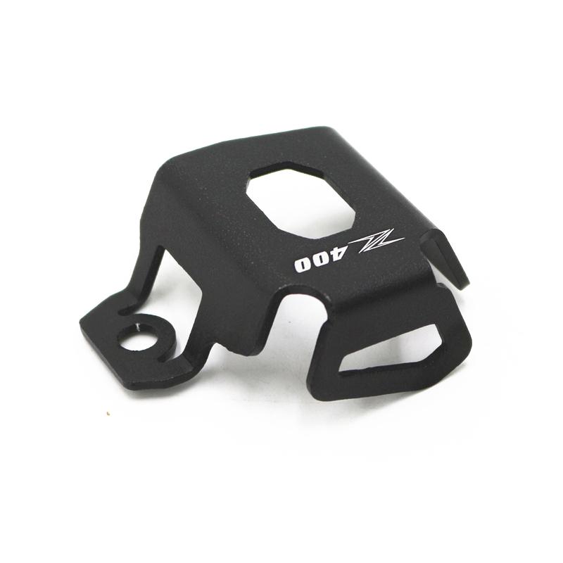 Motorcycle Rear Brake Fuel Tank Oil Cup Cover Protector Holder CNC Aluminum Accessories for Kawasaki Z400 Z 400