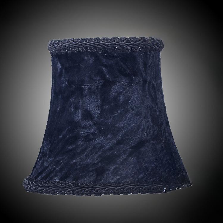 Vintage Small Lampshade Flannel Velvet Fabric Retro Chandelier Mini Lamp Shade Bedroom Lamp Chandelier Lampshades