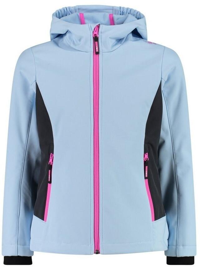 CMP Softshell Hooded Jacket Blue Black