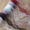 10 Yards Organzaband Satin Einfarbiges Bandrolle DIY Bastelband für Geschenkverpackung Hochzeitssträuße Kranz