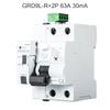 Automatic Reset Circuit Breaker 63A 30mA Differential Switch with Manual/Automatic Selection for Electrical Safety