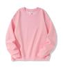 Women's College Style Embroidered Logo Plus Velvet Sweatshirt