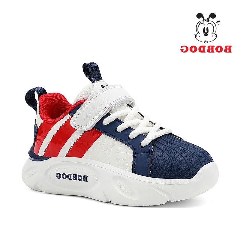 Herbst/Winter 2025 Jungen Leder Sport- und Laufschuhe